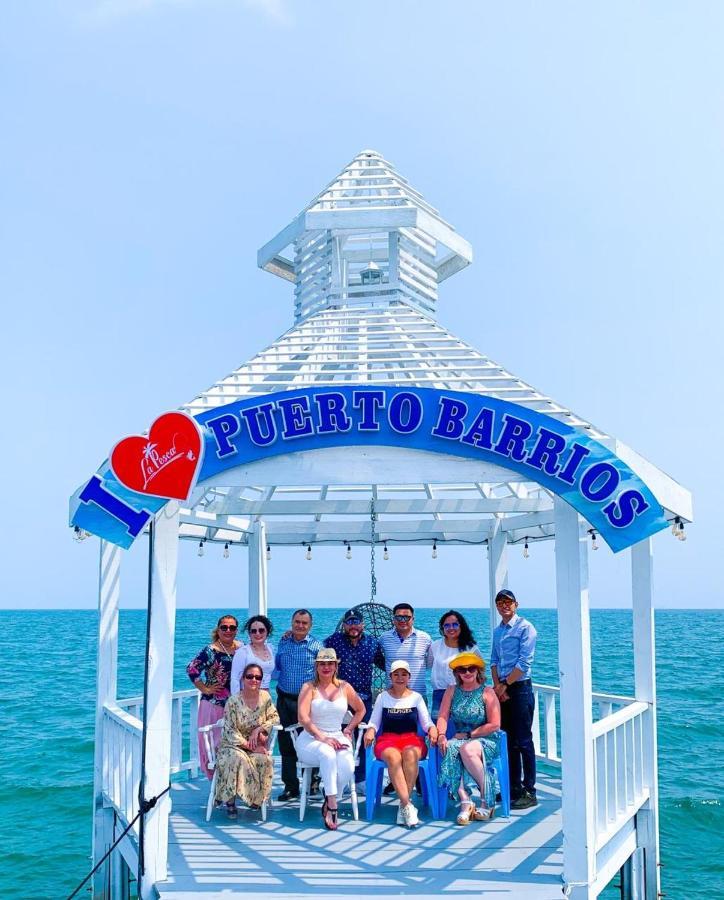 Restaurante Y Hotel “La Pesca” ปวยร์โต บาร์ริโอส ภายนอก รูปภาพ