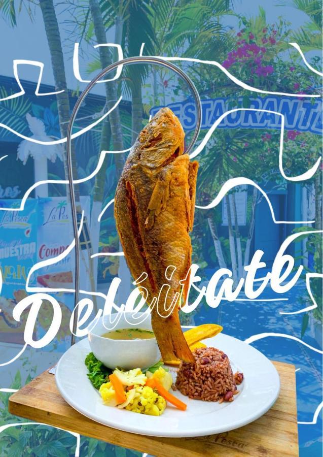 Restaurante Y Hotel “La Pesca” ปวยร์โต บาร์ริโอส ภายนอก รูปภาพ